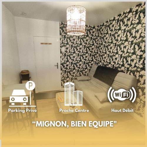 Chateauroux Apartment | Le 5, Wifi, Parking, Centre