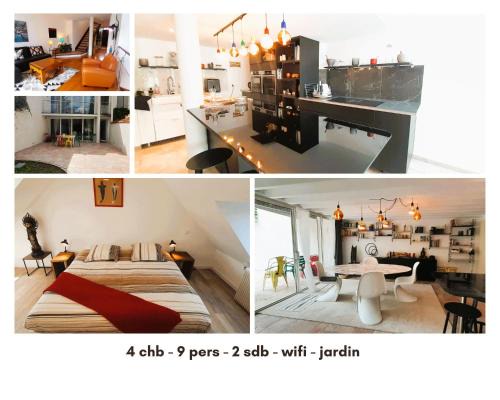 Chateauroux House | le 82 maison d architect 9 pers jardin wifi