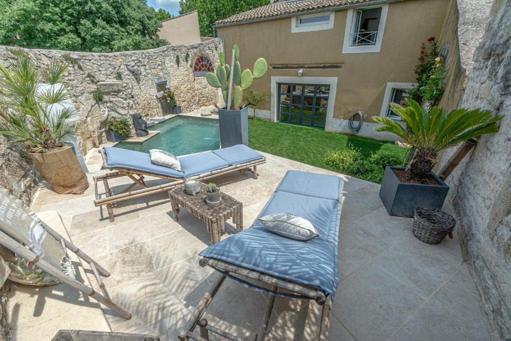 Calvisson House | Le Baratier - Demeure de charme Sauna & Piscine