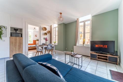 Roubaix Apartment | Le Beaumont - Barbieux - 3 lits - Wifi - Parking - Terrasse privé