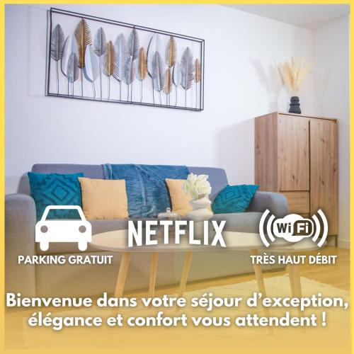 Blain Apartment | Le Beverley Studio - Centre-ville - Fibre - Netflix