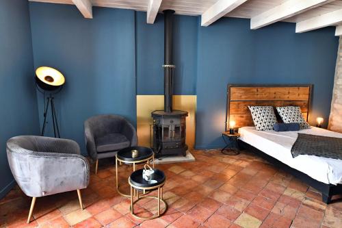 Labeaume House | Le Bruit de l'Eau (Chambre La Suite)