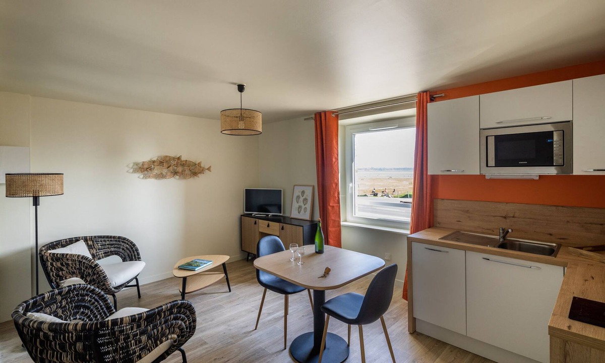 Saint-Benoit-des-Ondes House | "Le Cancaven" - Belle vue Mer - 2 Personnes