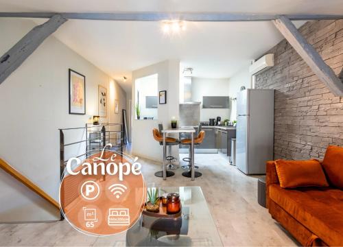Castres Apartment | Le Canopé - Duplex Confort, Hypercentre, 2 Salles d'eau