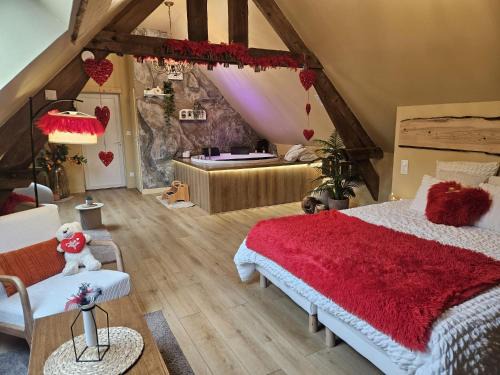 La Bassee Apartment | Le Chalet, Escapade Spa & Jacuzzi Privé proche Lille