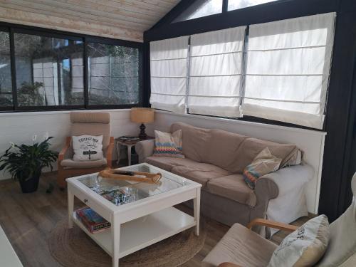 Sainte-Eulalie-en-Born Apartment | Le Chalet d'Isabelle-sur la vélodyssée-drap-serviette