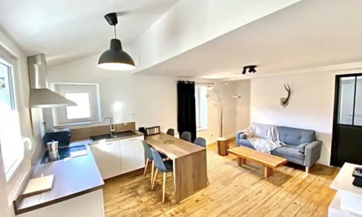 Savignac-les-Ormeaux Apartment | Le chalet - 5-person apartment with parking