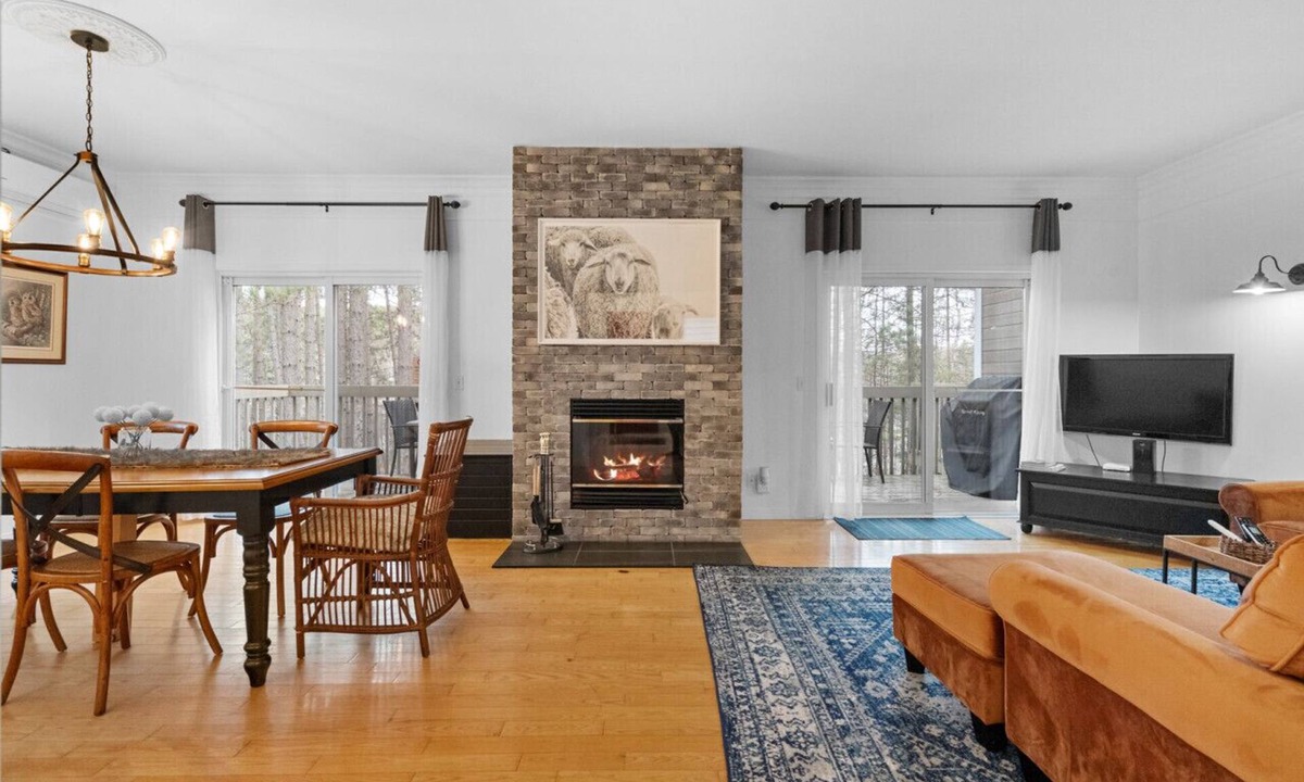 Mont-Tremblant Condo | Le Champetre Tremblant 2bdrs Condo w/Fireplace