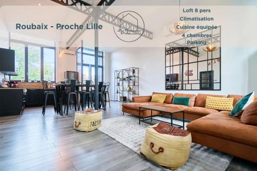Roubaix Apartment | Le Charlie Chaplin - Loft d'exception, 8 pers