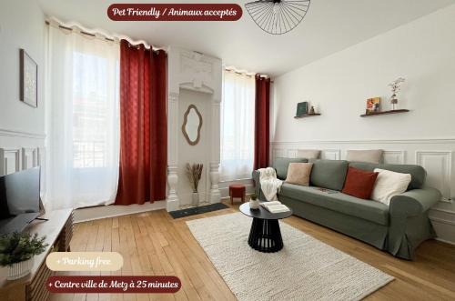 Pagny-sur-Morselle Apartment | Le Charmant, 2 chambres, Parking
