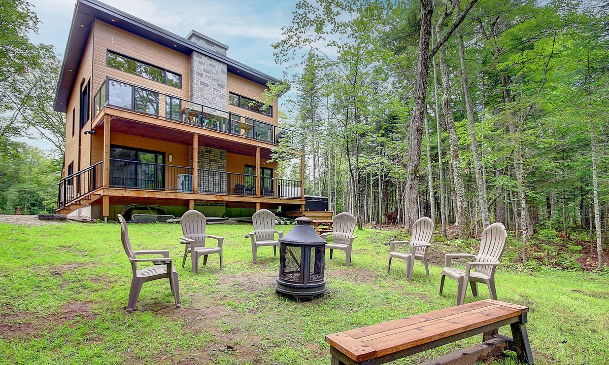 Saint-Raymond Ski Chalet | Le chic Rassembleur - Au Chalet De La Vallée