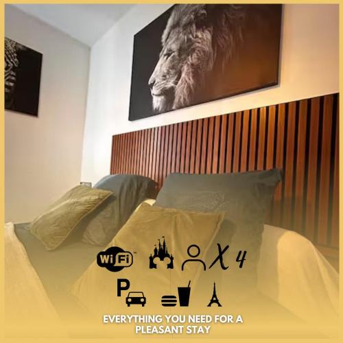 Gretz-Armainvilliers Apartment | Le Cocon De Gretz - 25min Disney - Parking