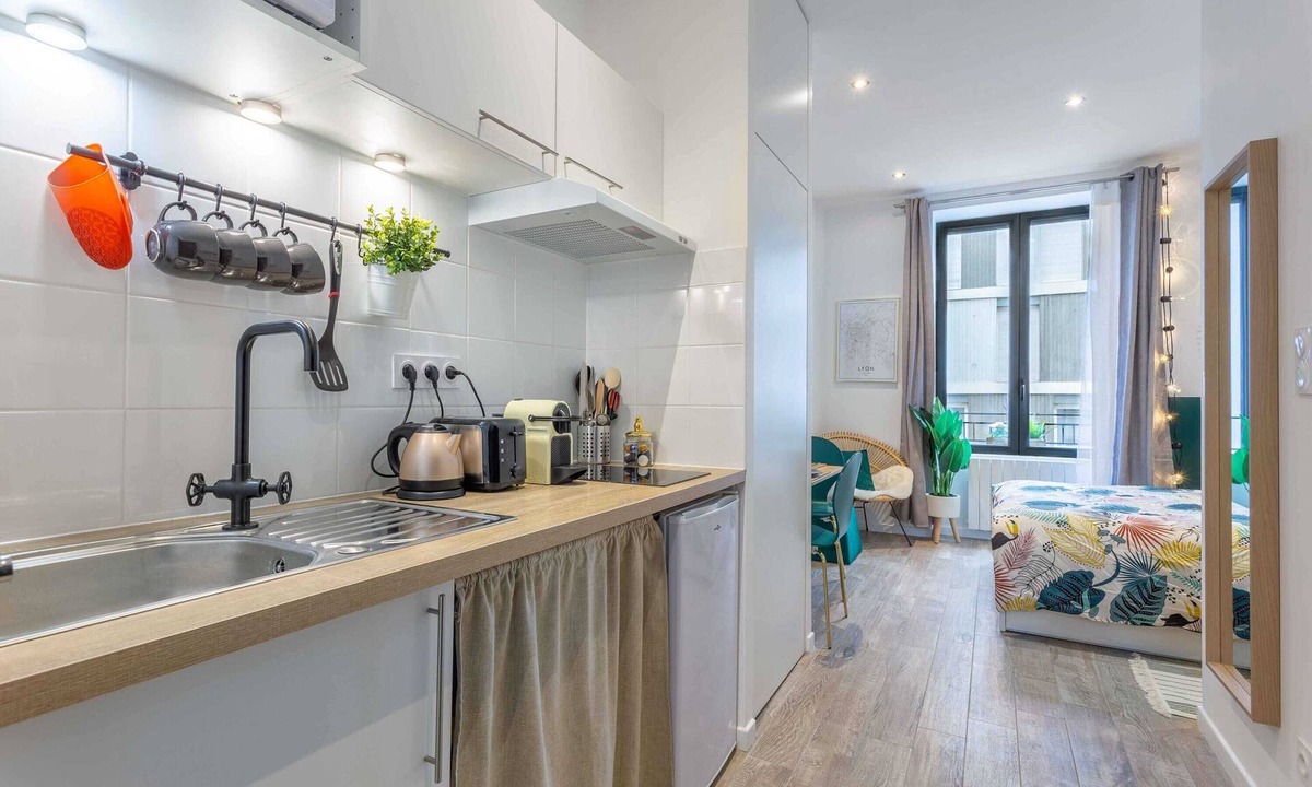 La Guillotiere Condo | Le Cocon Emeraude Rés