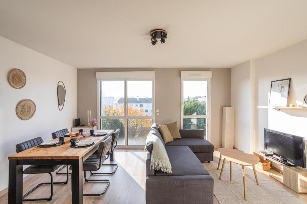 Cleunay Apartment | Le Cocon Voltaire - Appartement 2 chambres avec parking - Mabilais