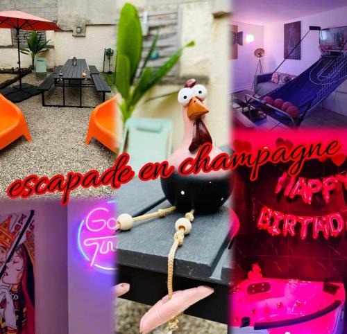 Epernay House | Le CoEuR du ViGnObLe Amies, Famille, Anniversaire 16 Max EVJF ou EVJG