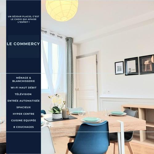 Beauvais Apartment | Le Commercy - En Hyper Centre Et Très Spacieux