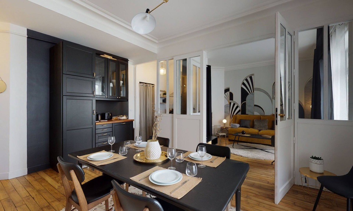 Dinan - Saint-Malo Apartment | Le Contour Saint-Aubin - Inspiration Art Déco en cœur de Ville