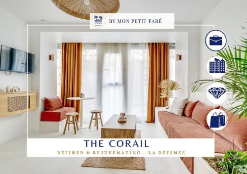 Puteaux Apartment | Le Corail - Raffiné & Ressourçant - by Mon Petit Faré
