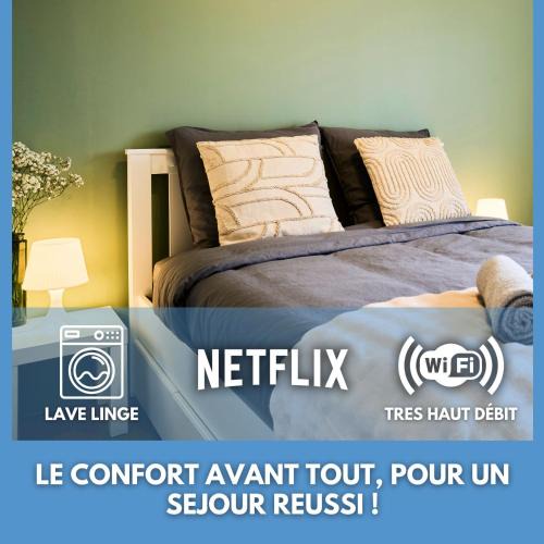 Carvin Apartment | Le Cosy Carvinois - Premium - Wifi - Close to Lille