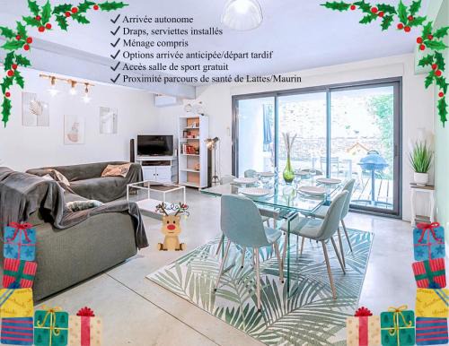 Lattes Apartment | Le Domaine de Fromiga
