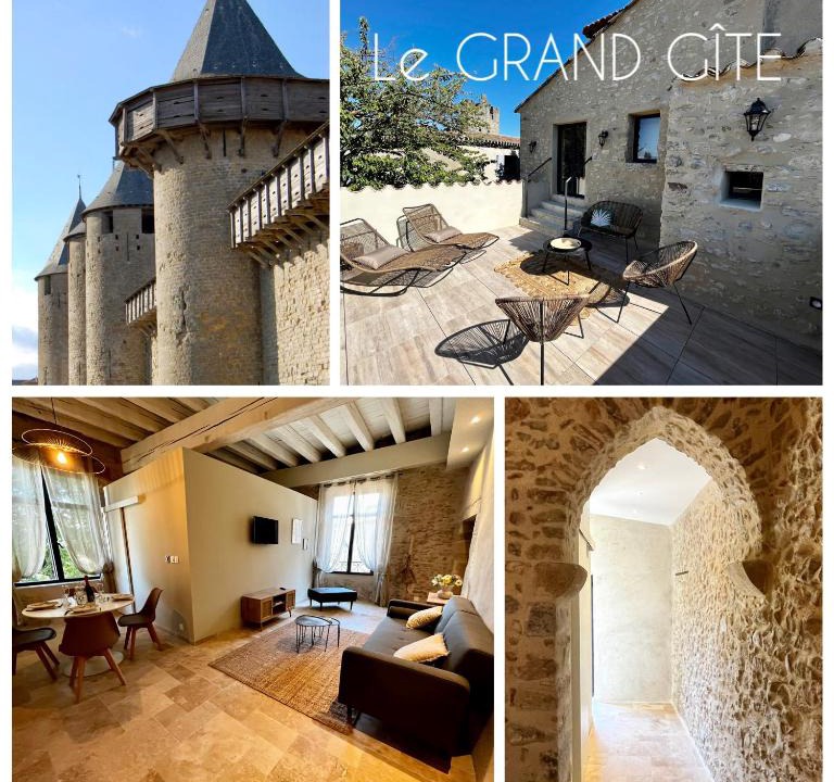City of Carcassonne Apartment | Le Donjon de Lily - Cœur de La Cité Médiévale
