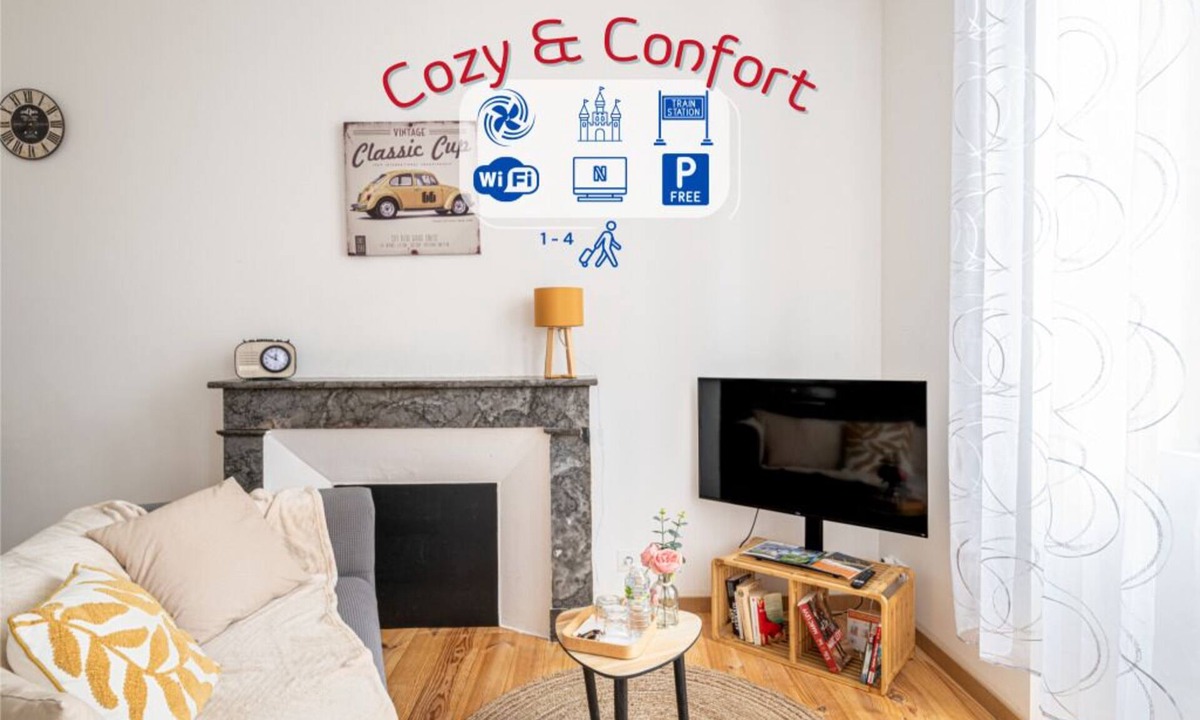 Centre Ville Apartment | Le Douillet Béarnais : Cozy, Centre & Parking (4p)