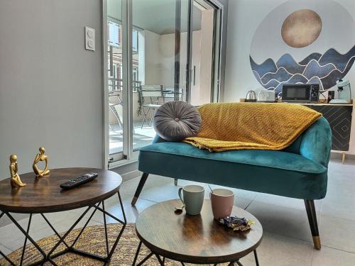 Albi Apartment | Le Fil d'Or - Terrasse, Box privé, Centre ville