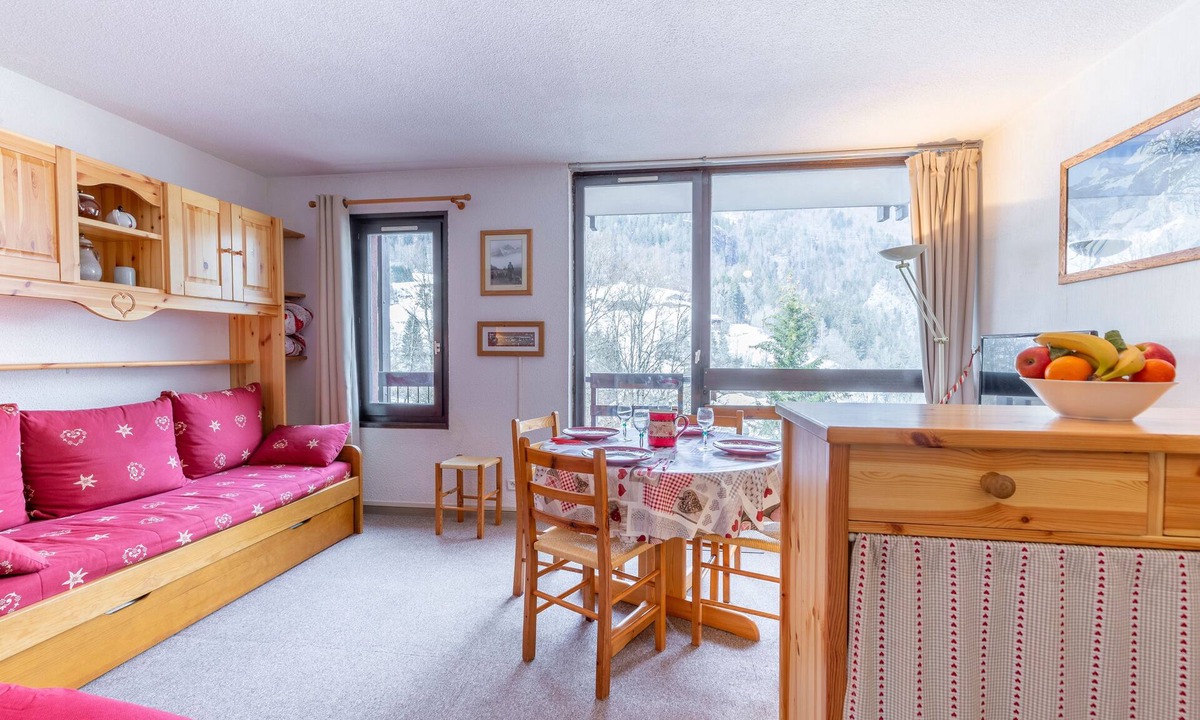 Flumet Apartment | Le Flocon - Studio cosy vue montagne -Val d'Arly