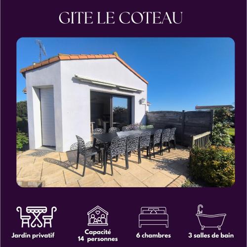 Saint-Paul-en-Pareds House | Le Gîte du Côteau - 14 personnes - 15mn du Parc