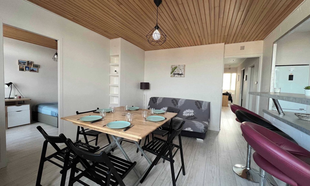 Minimes - Barriere de Paris Apartment | Le Gemini 6p - Wifi Metro Vue - proche Airbus