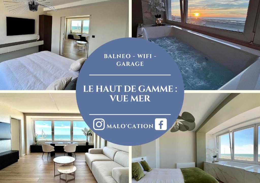 Malo-les-Bains Apartment | Le Haut de Gamme Vue mer - Malo cation