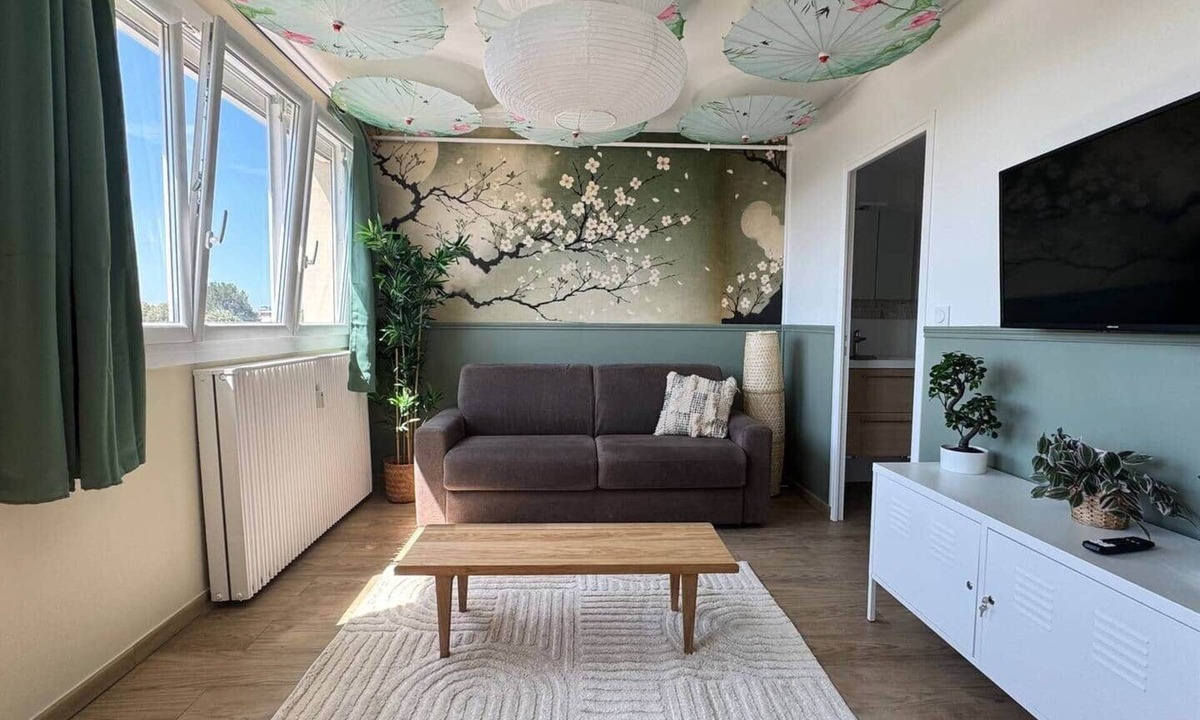 Sotteville-les-Rouen Apartment | Le jardin suspendu - Fibre & private parking