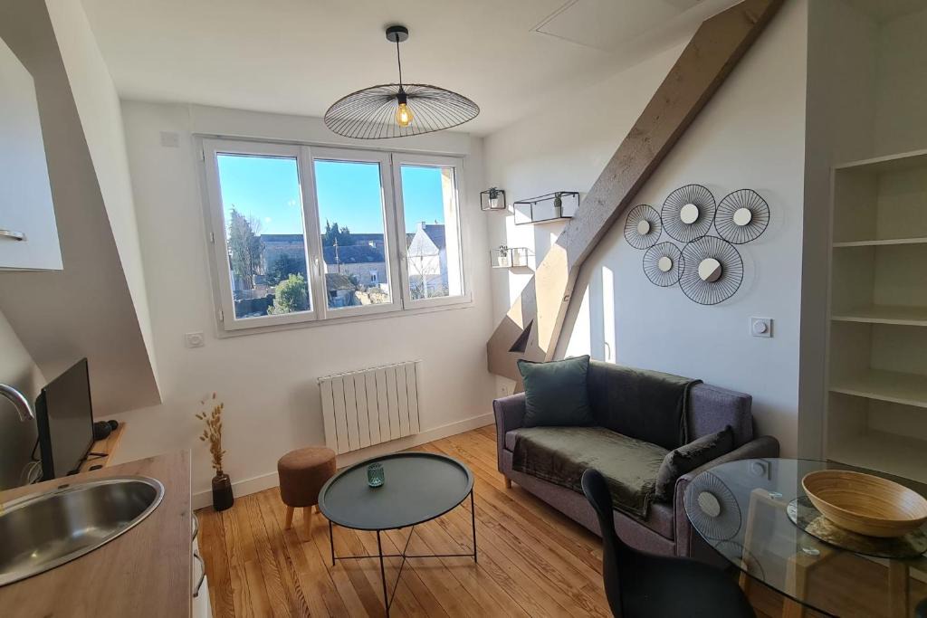 Hennebont Apartment | Le Jaures 6 - T2 - Dernier Etage