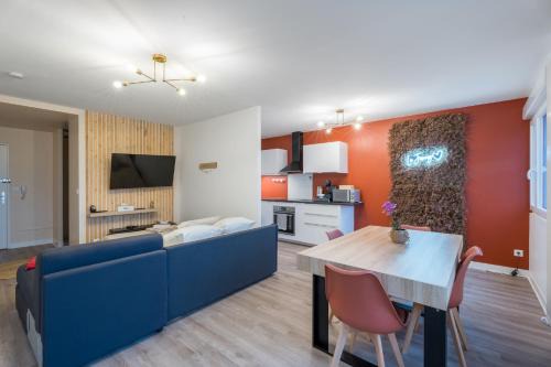 Patrotte Metz-Nord Apartment | Le Jenny - 2 lits - 4 pers' - Parking - Streaming