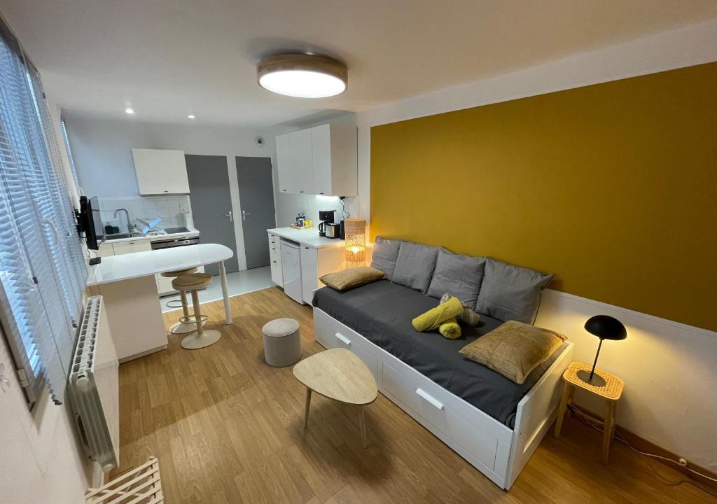 Coteaux Ouest Apartment | Le Kitsune - Studio refait a neuf avec parking