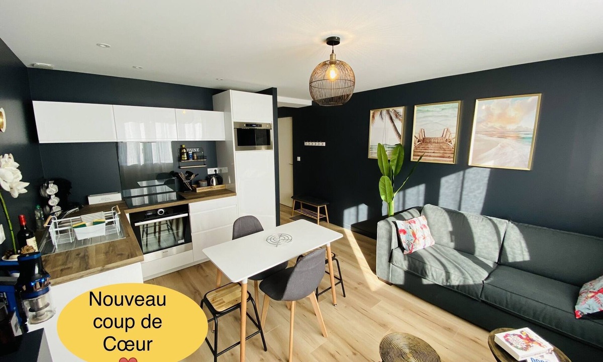 Lorient Apartment | Le Labès Superb new T2 apartment Lorient center