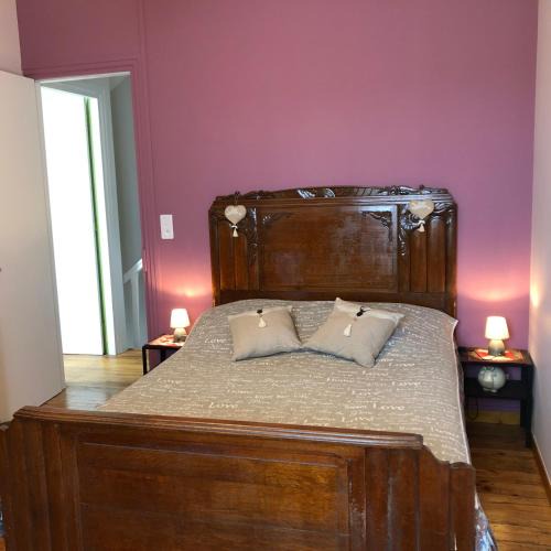 Le Gast Bed & Breakfast | Le Logis du Gast chambre rose