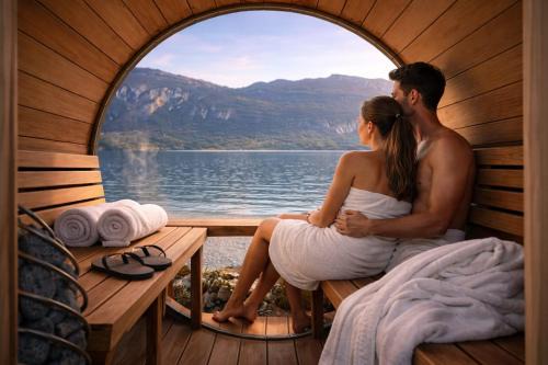 Conjux House | Le Louise - cottage vue lac & Sauna
