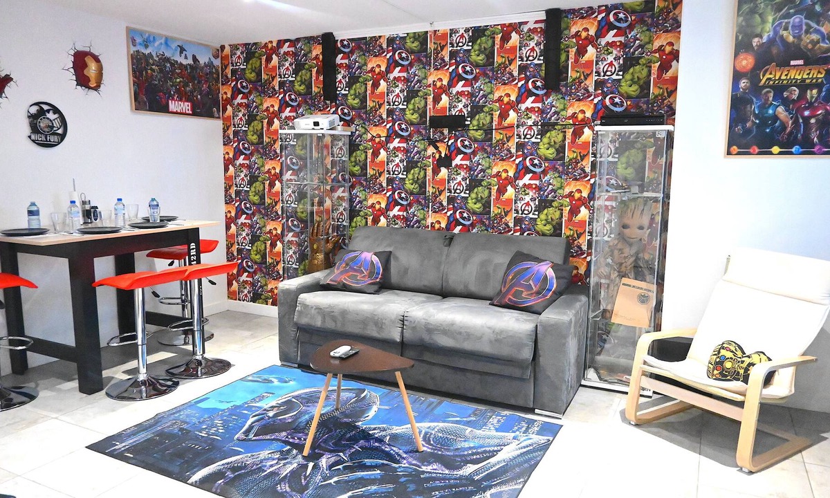 Villeneuve-sous-Dammartin Apartment | LE MARVEL 10mn Aeroport CDG jusqu'à 4 voyageurs