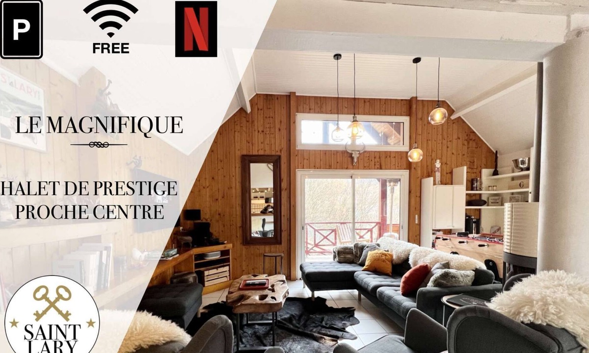 Saint-Lary-Soulan Ski Chalet | ★ LE MAGNIFIQUE ★ CHALET D’ARCHITECTE ★ GRAND CONFORT ★