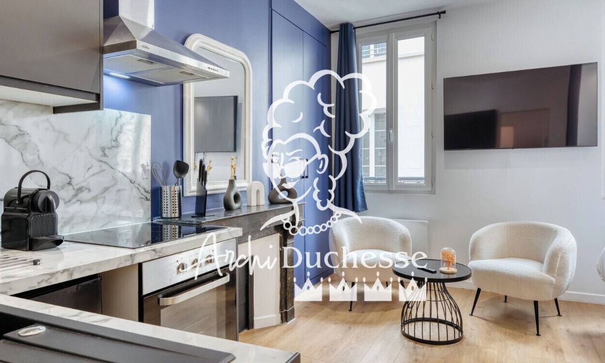 Quartier Vieux Marche-Cathedrale Apartment | Le Marie, superbe studio avec balnéo au coeur de Rouen