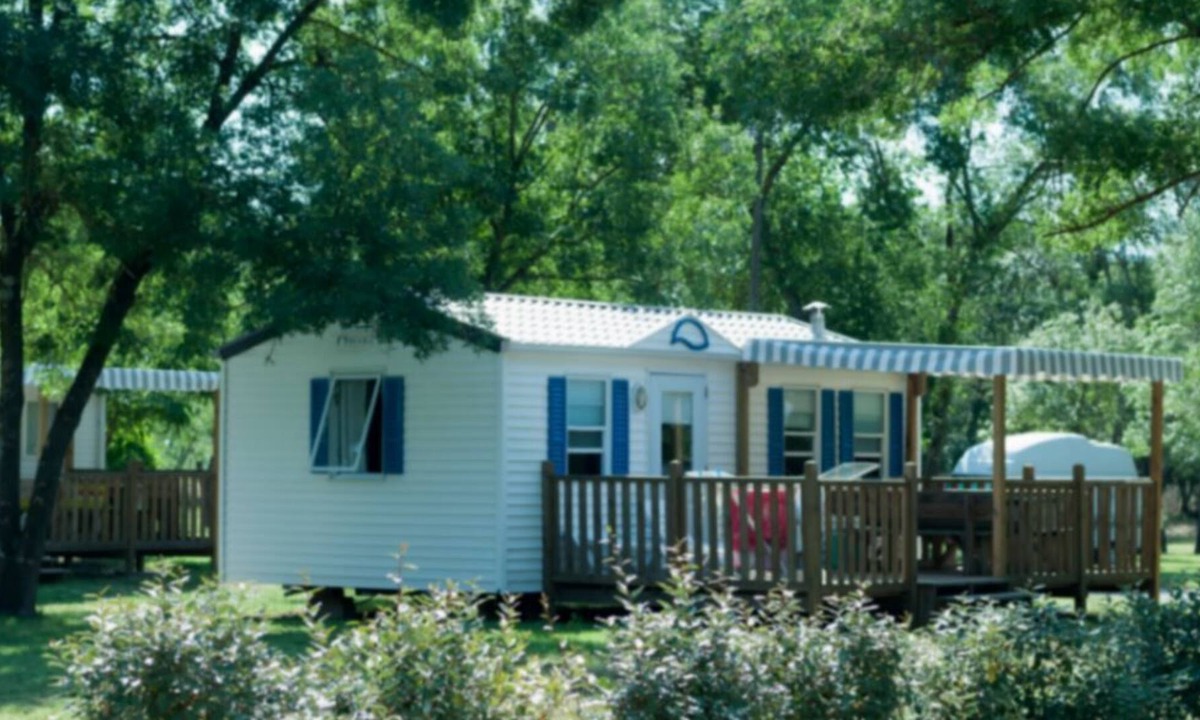 Lezan House | LE MAS DES CHENES Mobile Home 4 people B