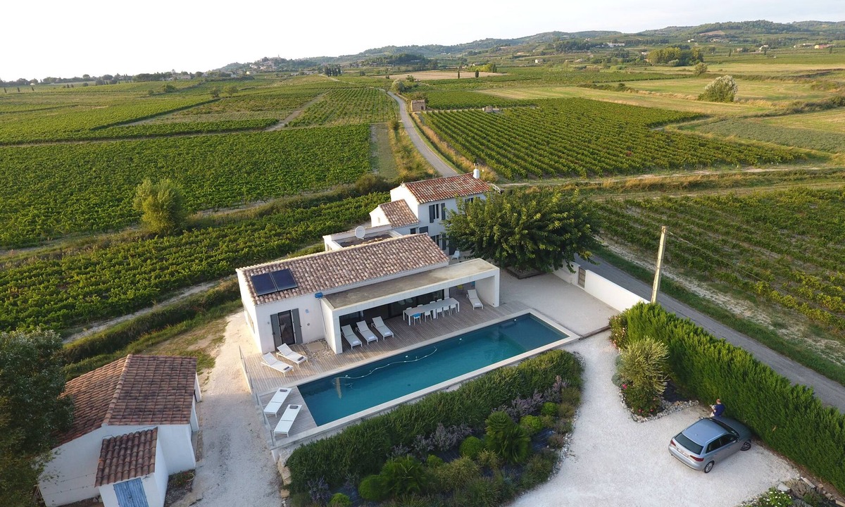 Cairanne Villa | Le mas du Sécheron 4 bed 4 bath Heated pool 17m Clim tot open rental 2017