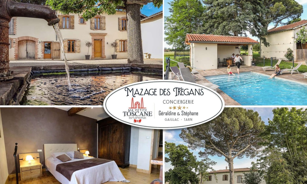 Gaillac House | Le Mazage des Tregans - A beautiful family house with heated swimming pool in the middle of nature.