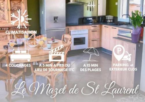 Saint-Laurent-d'Aigouze Villa | Le Mazet de St Laurent - 4 personnes - Idéalement situé