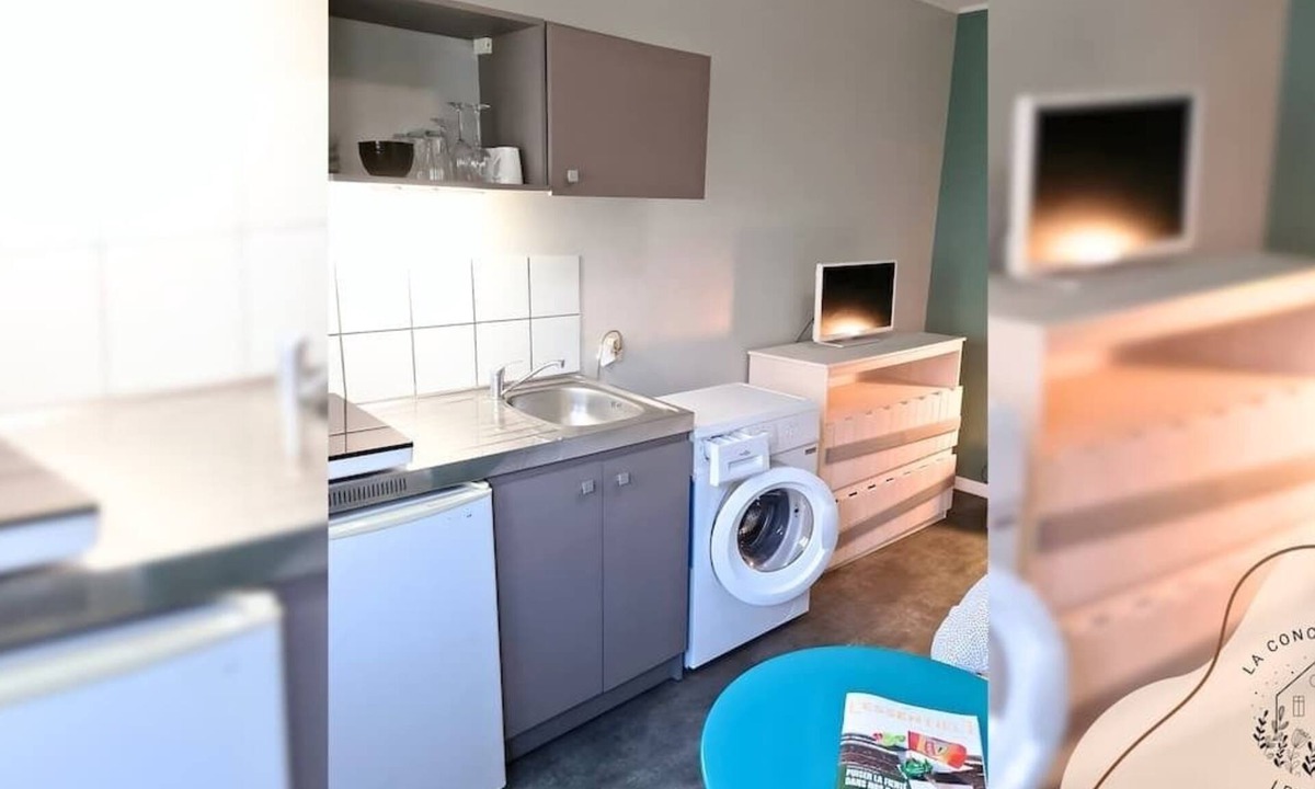 Lens Apartment | Le Meublé Nomade 2, Bollaert, Fac, 2pers, parking