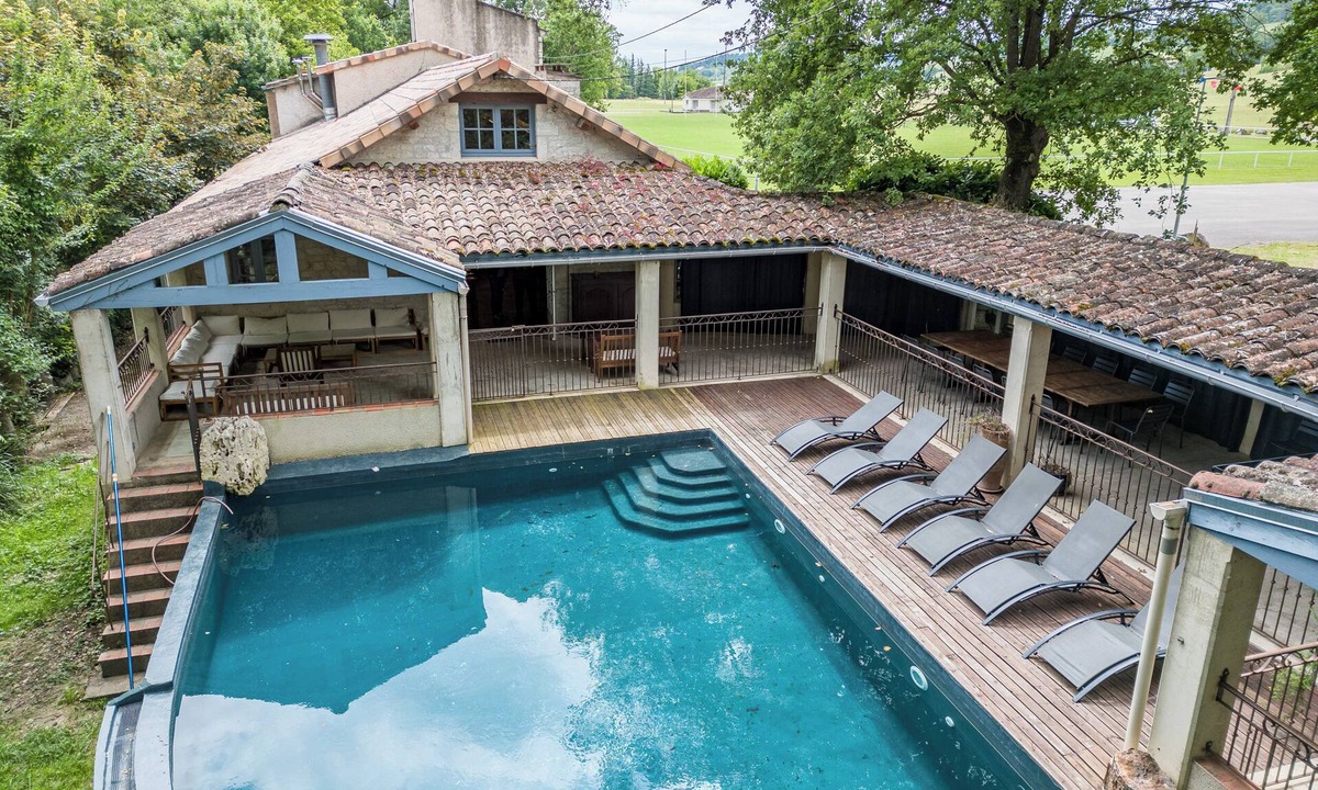 Lauzerte Villa | Le moulin de la treille*Pool*6 rooms*OcKeys014