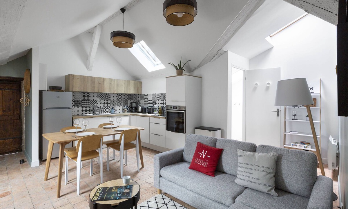 Nantes Centre Apartment | Le Nao- L'Île Feydeau - 2 chambres de charme