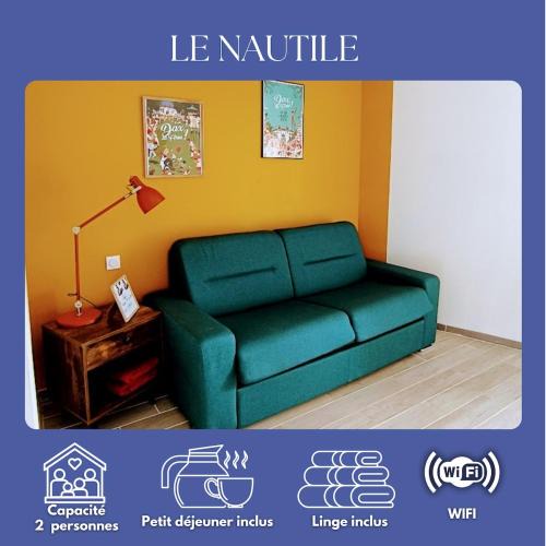 Treize-Vents Apartment | Le Nautile - petit déjeuner - 10mn du Parc