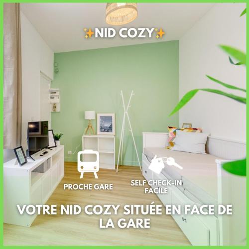 Corbeil-Essonnes Apartment | Le Nid Cozy - Face Gare De Corbeil